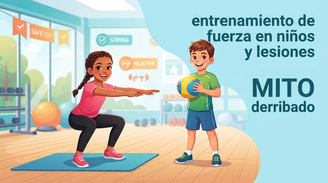 Mito : “El entrenamiento de fuerza es lesivo en niños”