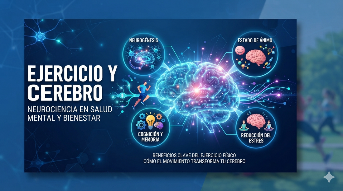 Ejercicio y cerebro: neurociencia en salud mental y bienestar