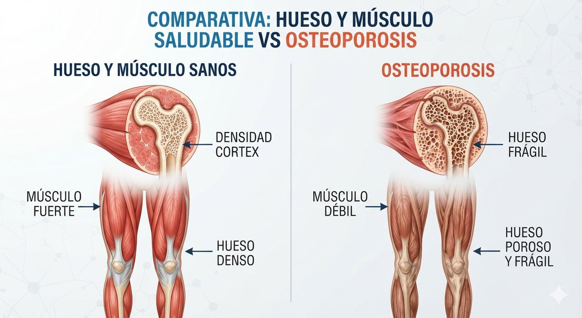 El papel del entrenamiento de fuerza en la prevención de la osteoporosis