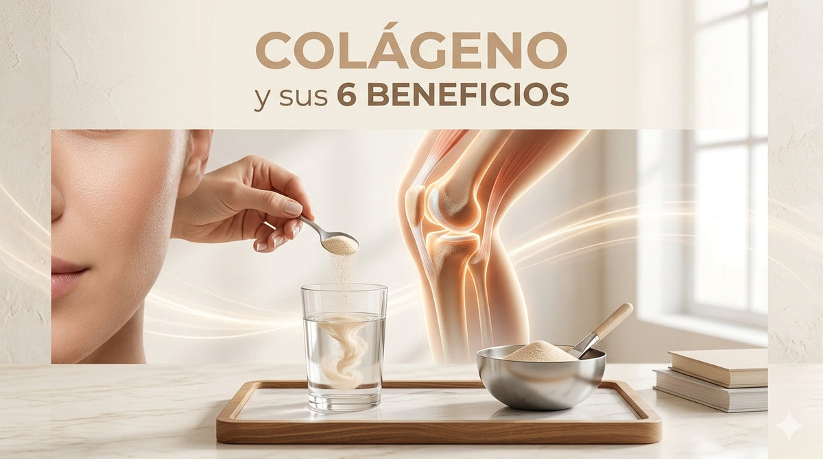 Los 6 beneficios más importantes de tomar suplementos de colágeno