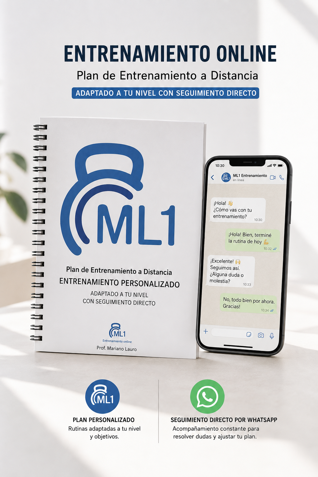 Plan de entrenamiento personalizado