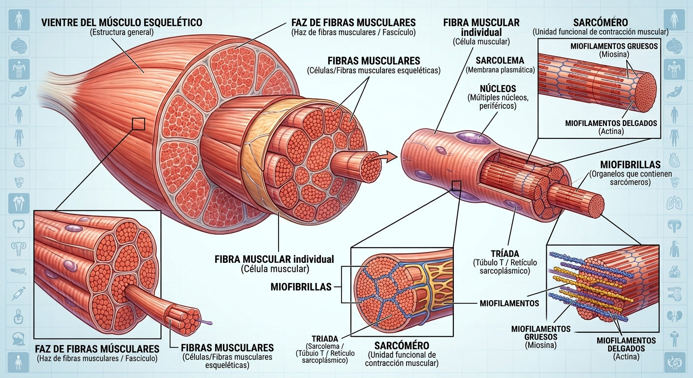 FIBRAS MUSCULARES (entender de que estamos hechos para saber el camino a donde ir)